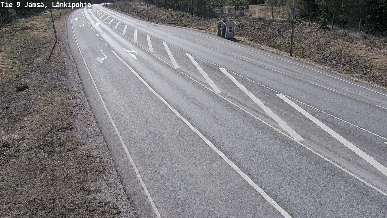 Weather Camera Image Väg 9 Jämsä, Länkipohja, Jämsä, Keski-Suomi