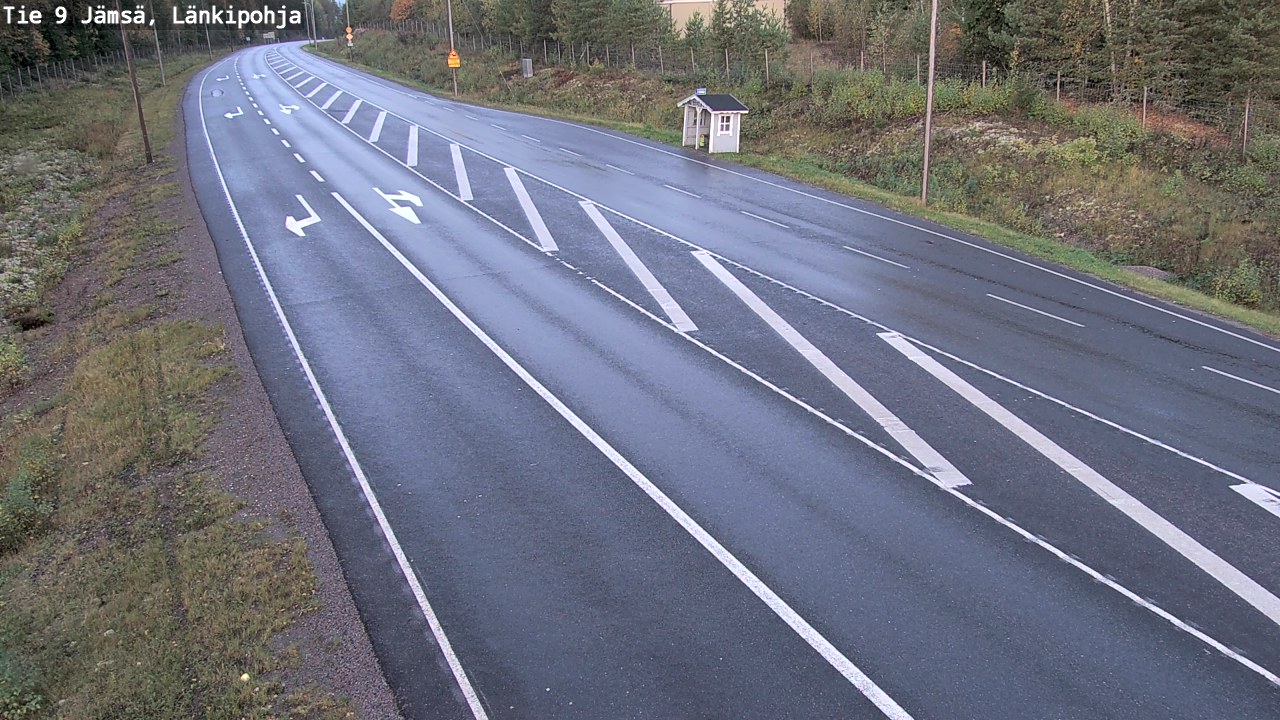 Weather Camera Image Road 9 Jämsä, Länkipohja, Jämsä, Keski-Suomi