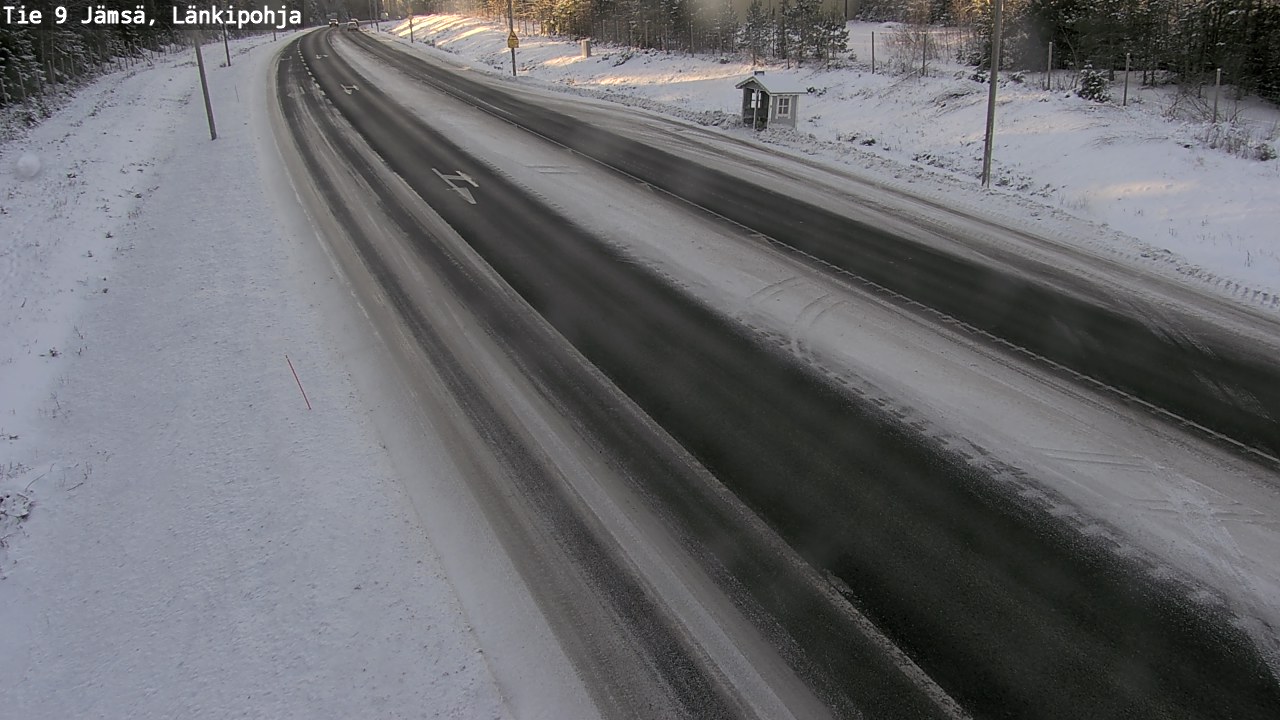 Weather Camera Image Väg 9 Jämsä, Länkipohja, Jämsä, Keski-Suomi