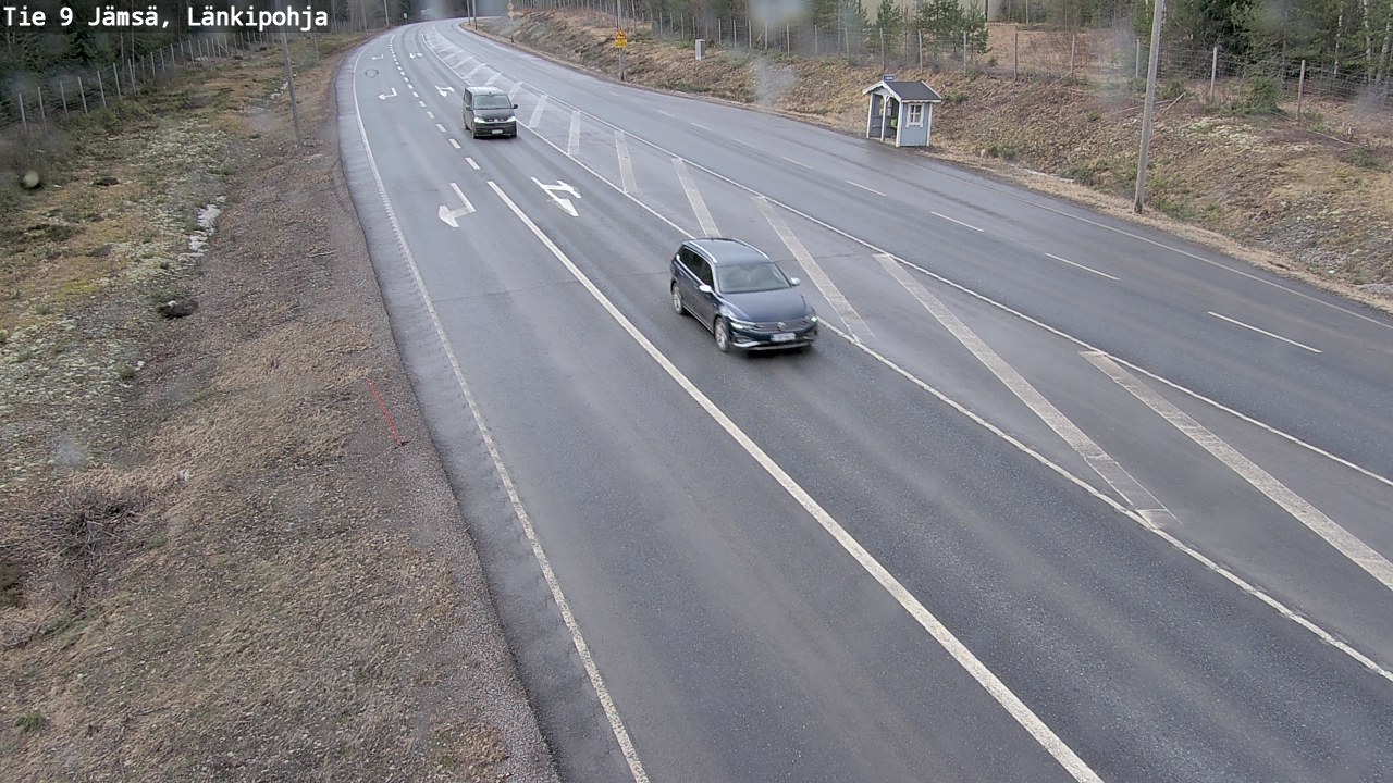 Weather Camera Image Road 9 Jämsä, Länkipohja, Jämsä, Keski-Suomi