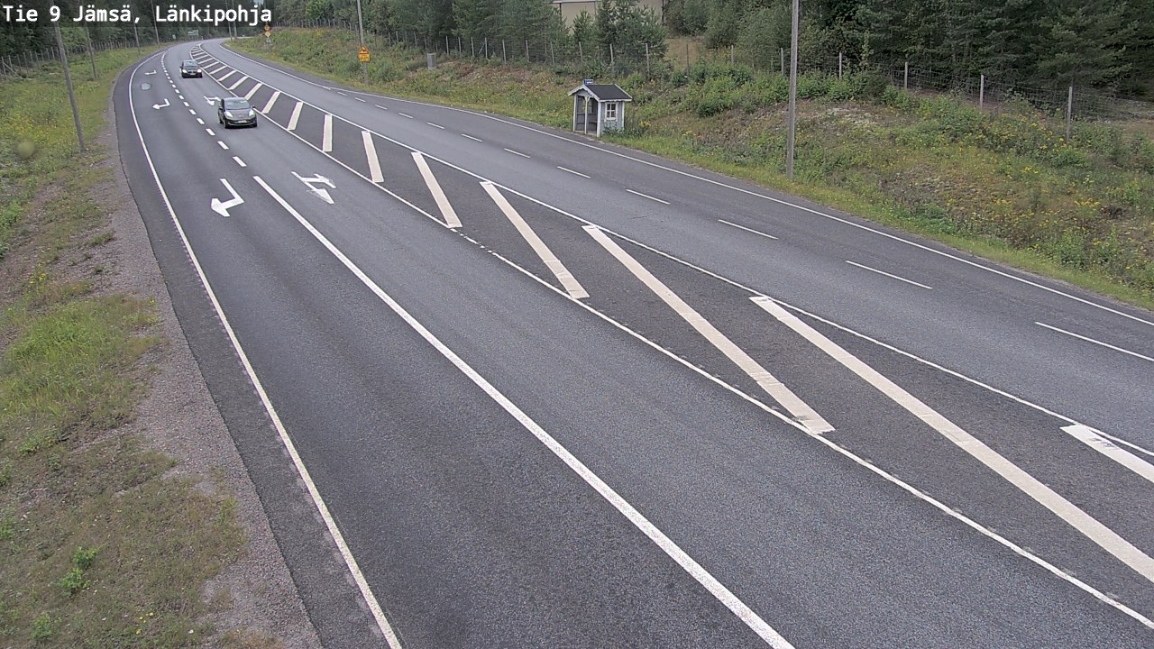 Weather Camera Image Road 9 Jämsä, Länkipohja, Jämsä, Keski-Suomi