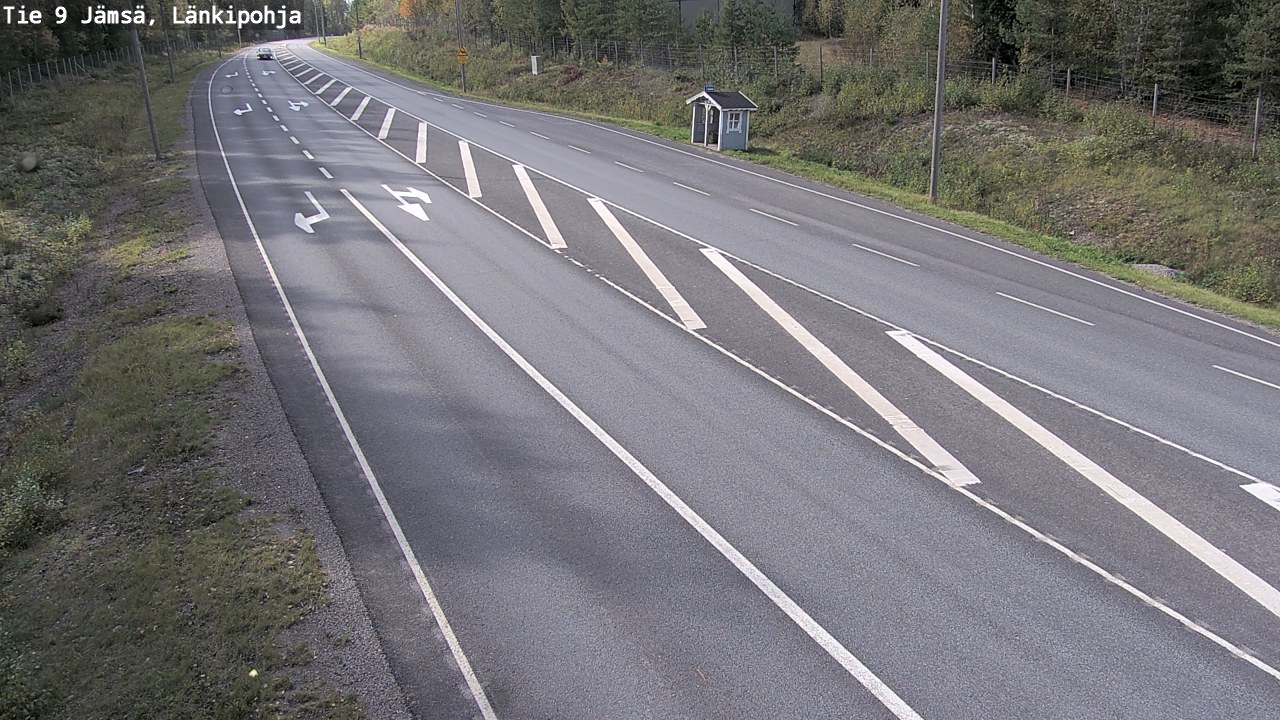 Weather Camera Image Väg 9 Jämsä, Länkipohja, Jämsä, Keski-Suomi