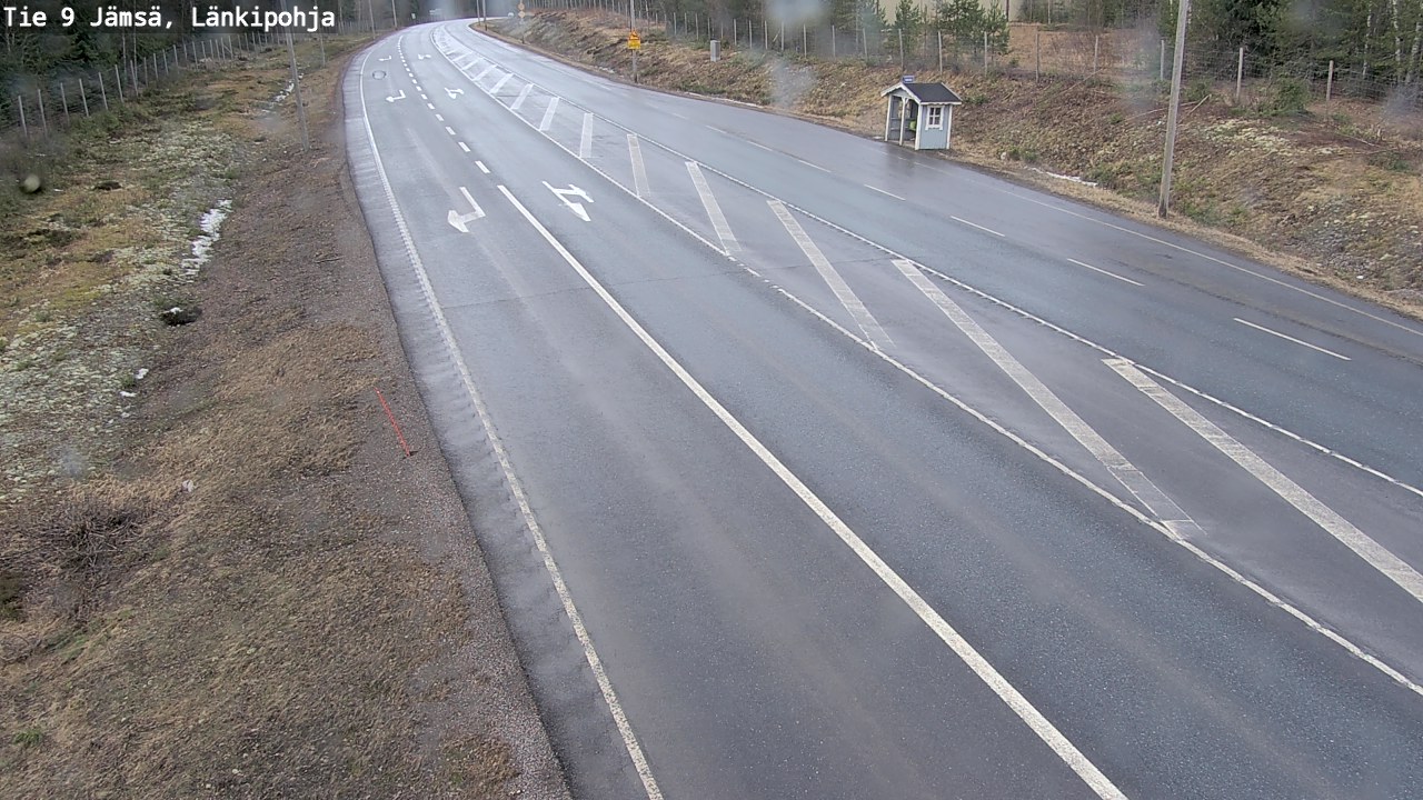 Weather Camera Image Road 9 Jämsä, Länkipohja, Jämsä, Keski-Suomi