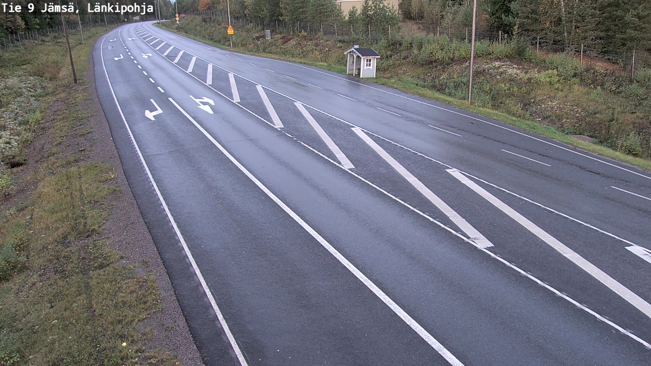 Weather Camera Image Road 9 Jämsä, Länkipohja, Jämsä, Keski-Suomi