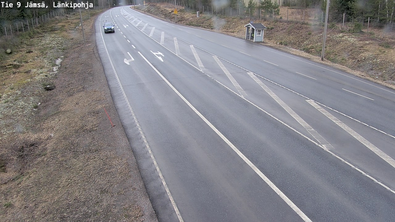 Weather Camera Image Road 9 Jämsä, Länkipohja, Jämsä, Keski-Suomi