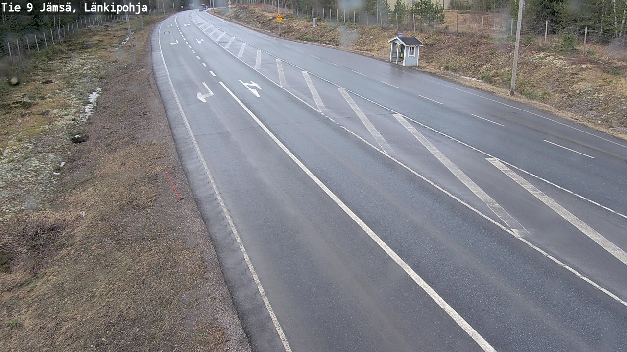 Weather Camera Image Road 9 Jämsä, Länkipohja, Jämsä, Keski-Suomi