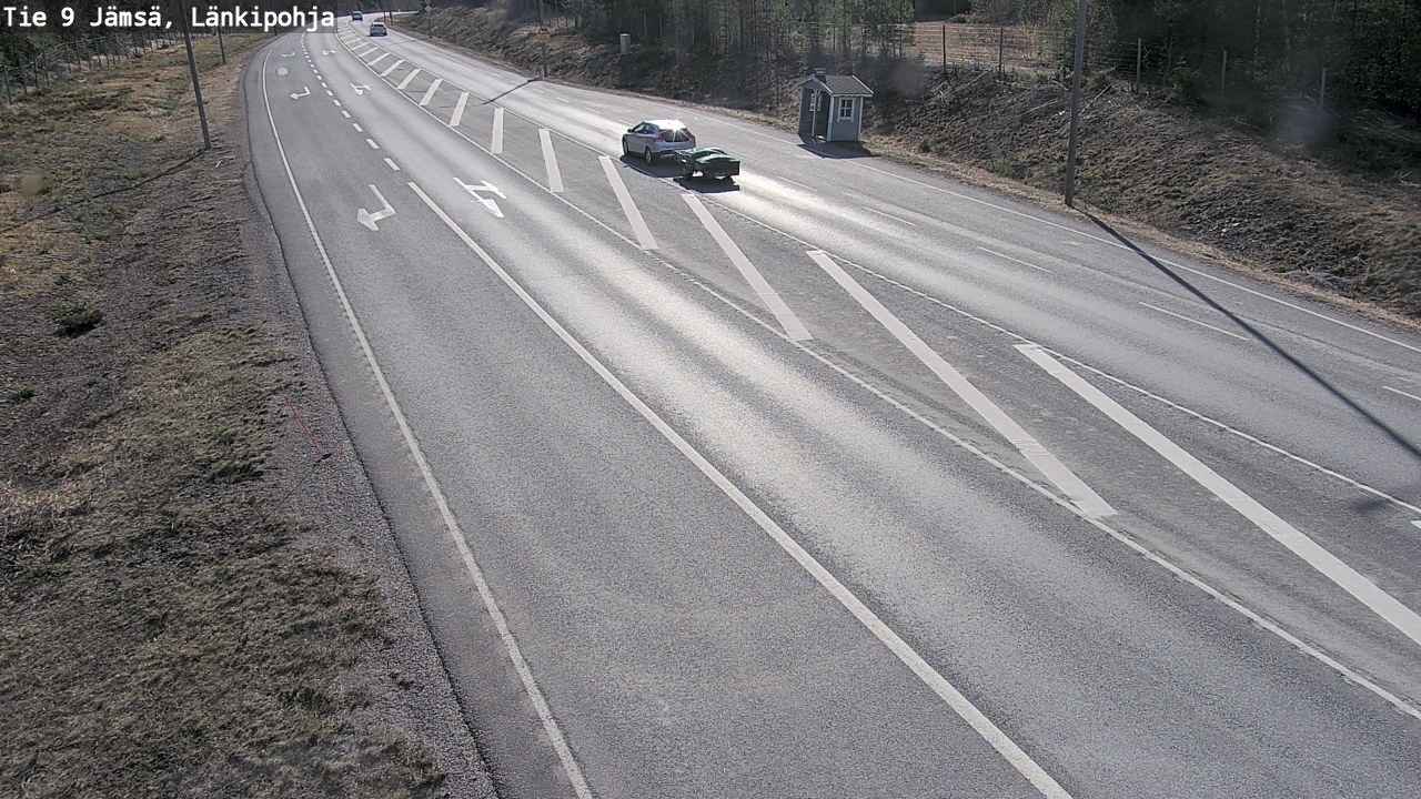 Weather Camera Image Väg 9 Jämsä, Länkipohja, Jämsä, Keski-Suomi