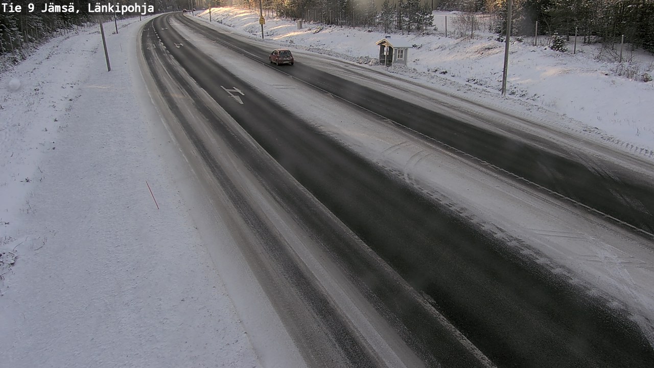 Weather Camera Image Väg 9 Jämsä, Länkipohja, Jämsä, Keski-Suomi