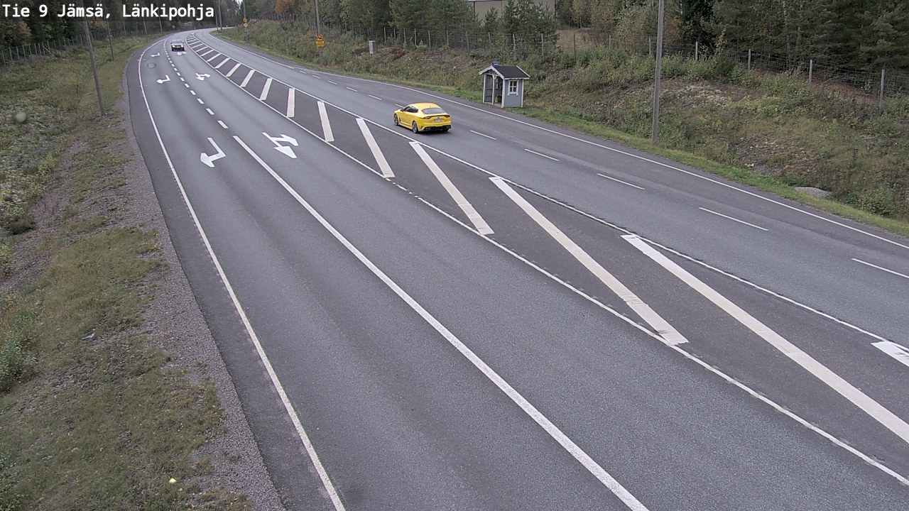 Weather Camera Image Road 9 Jämsä, Länkipohja, Jämsä, Keski-Suomi