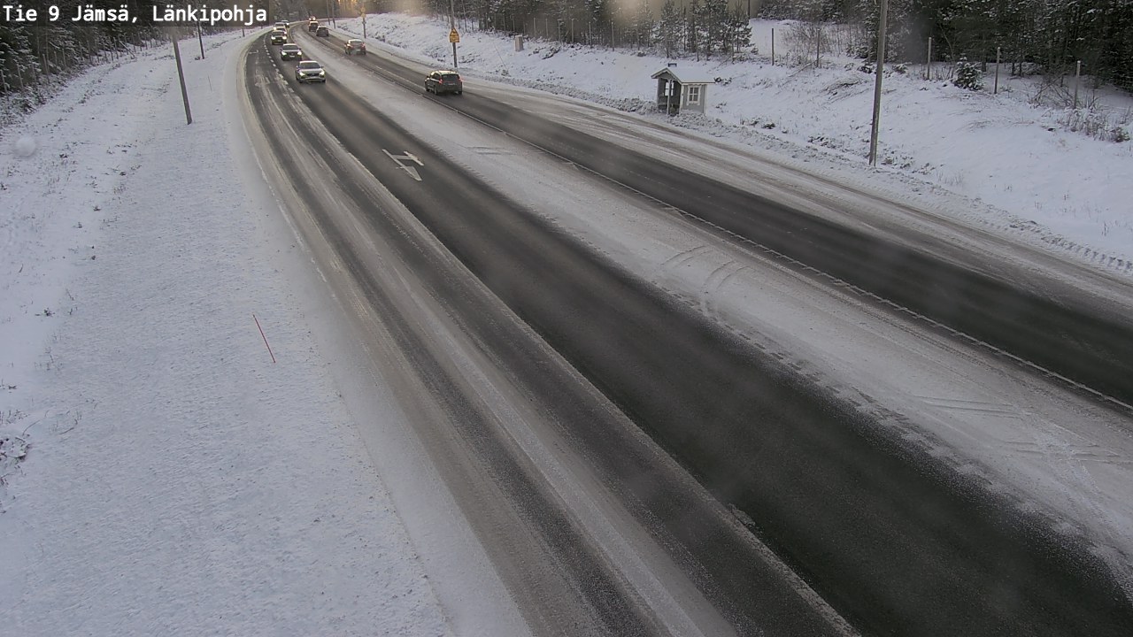 Weather Camera Image Road 9 Jämsä, Länkipohja, Jämsä, Keski-Suomi