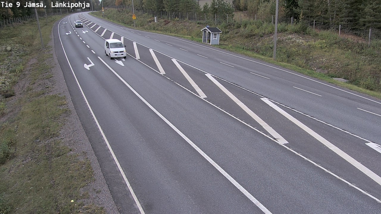 Weather Camera Image Road 9 Jämsä, Länkipohja, Jämsä, Keski-Suomi
