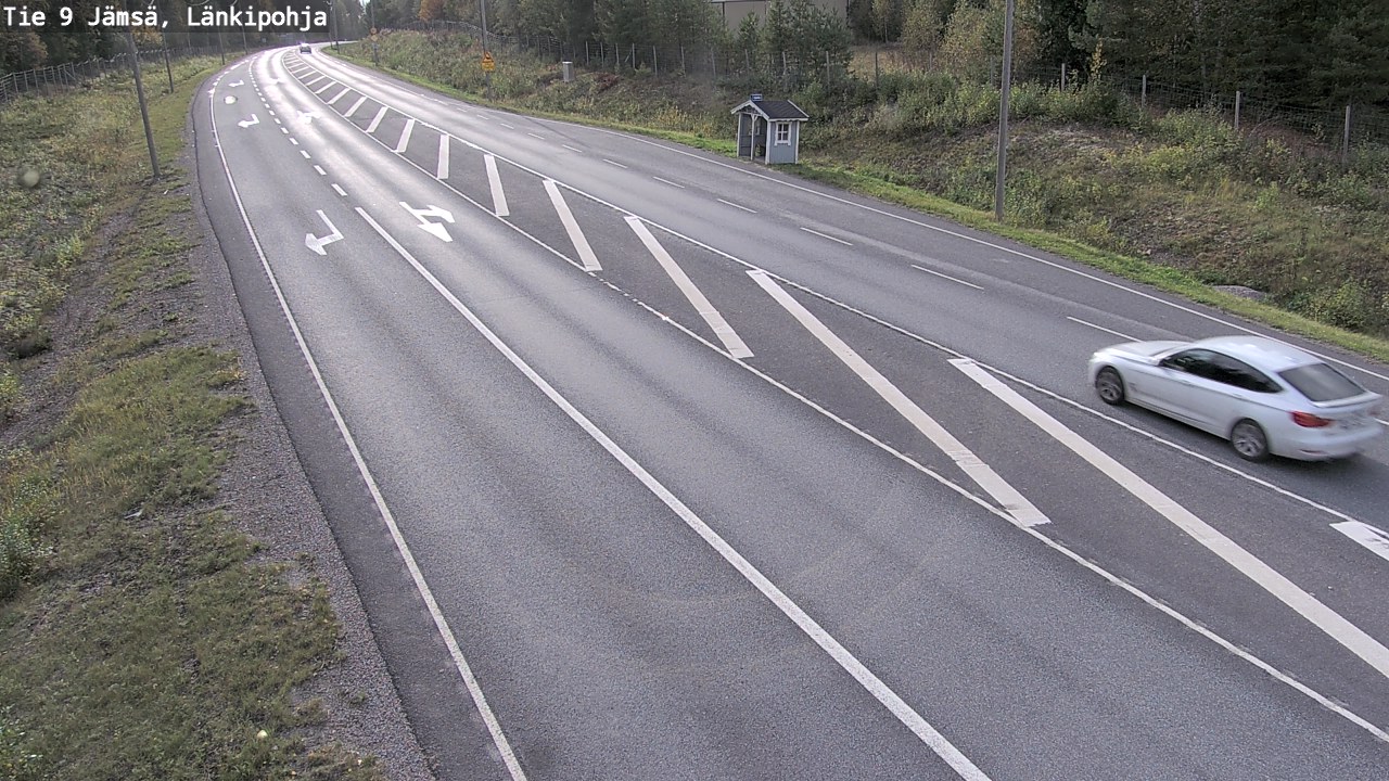 Weather Camera Image Road 9 Jämsä, Länkipohja, Jämsä, Keski-Suomi