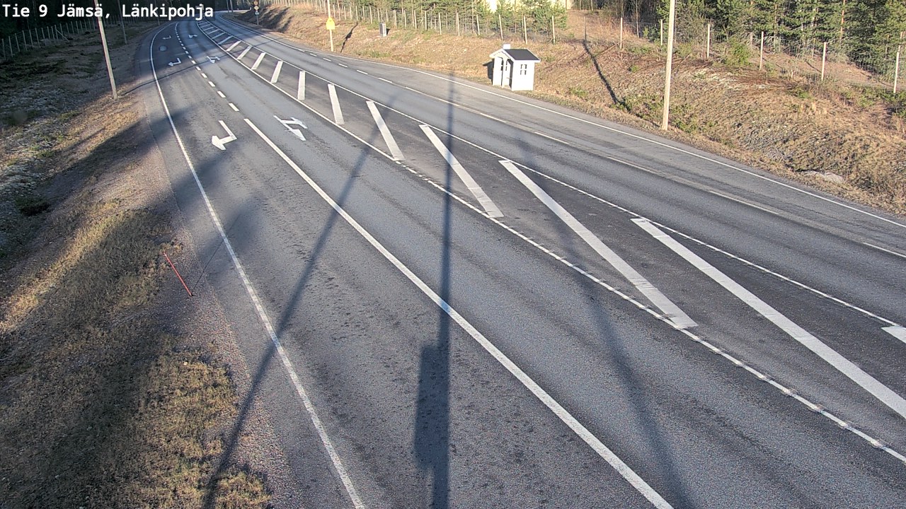 Weather Camera Image Väg 9 Jämsä, Länkipohja, Jämsä, Keski-Suomi