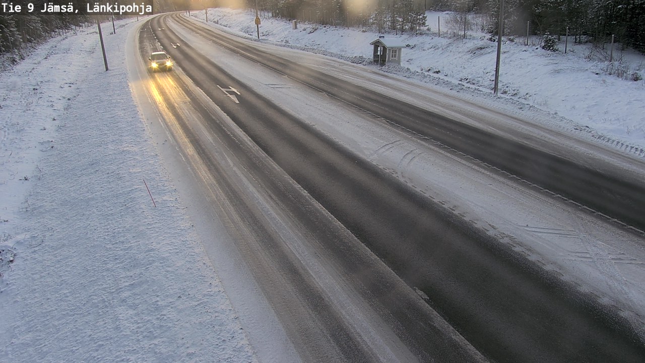 Weather Camera Image Road 9 Jämsä, Länkipohja, Jämsä, Keski-Suomi