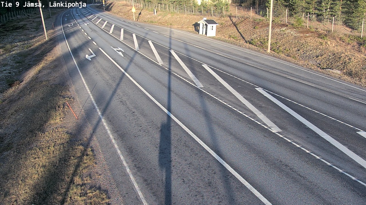 Weather Camera Image Väg 9 Jämsä, Länkipohja, Jämsä, Keski-Suomi