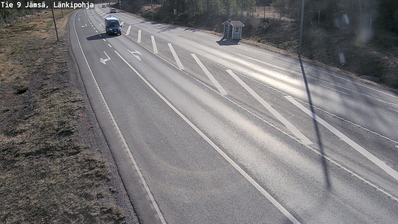 Weather Camera Image Väg 9 Jämsä, Länkipohja, Jämsä, Keski-Suomi