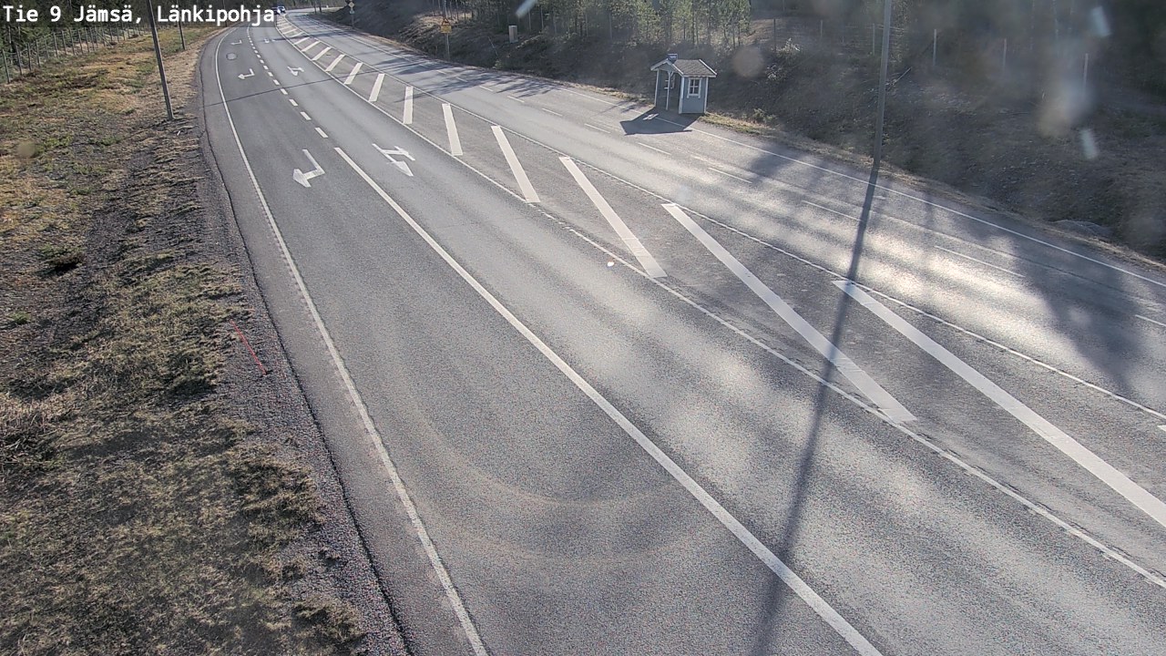 Weather Camera Image Väg 9 Jämsä, Länkipohja, Jämsä, Keski-Suomi