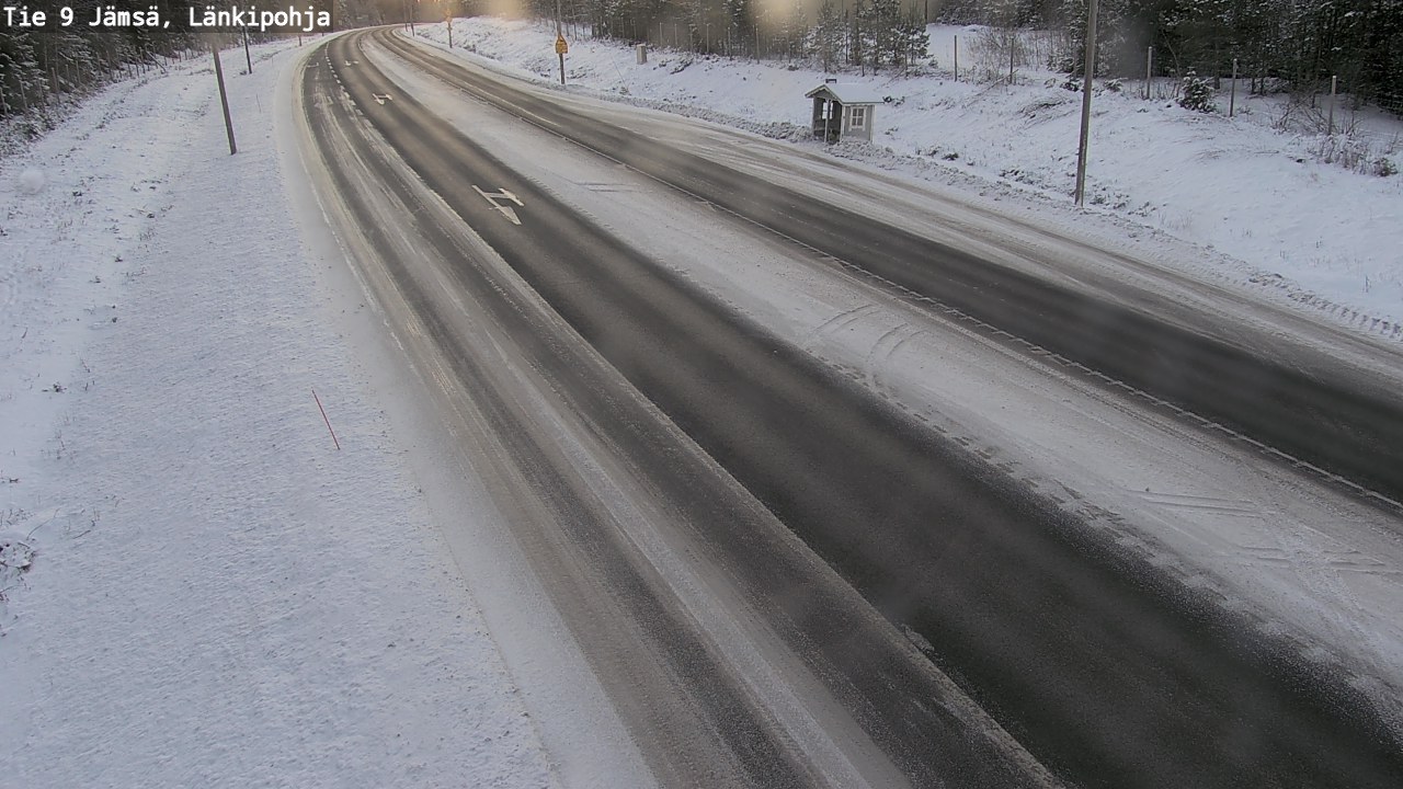 Weather Camera Image Road 9 Jämsä, Länkipohja, Jämsä, Keski-Suomi