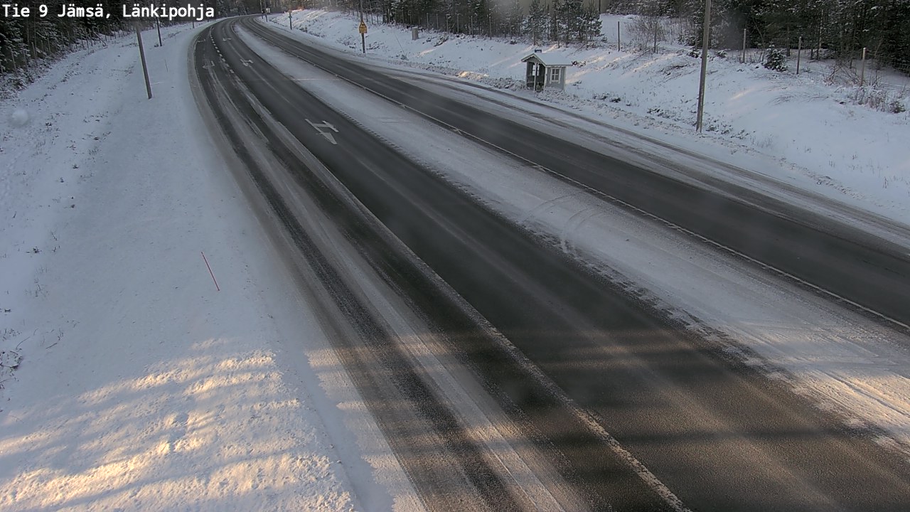 Weather Camera Image Väg 9 Jämsä, Länkipohja, Jämsä, Keski-Suomi