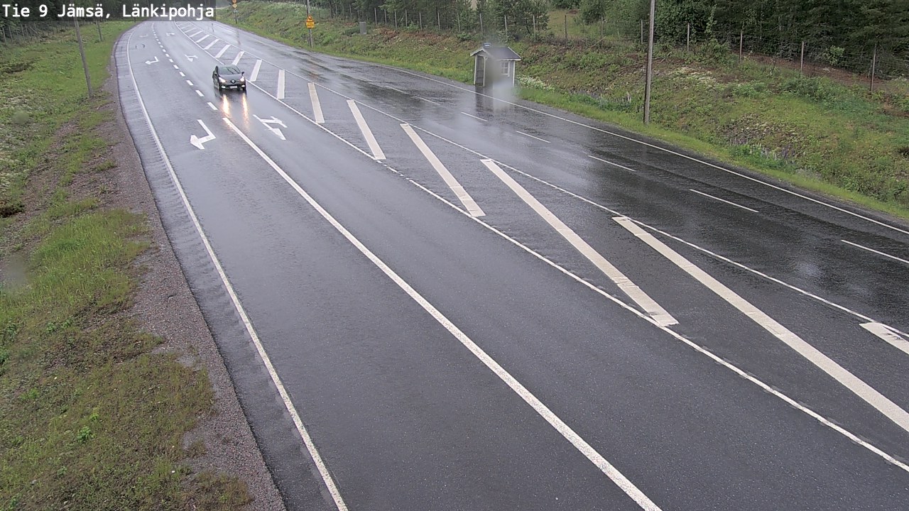 Weather Camera Image Väg 9 Jämsä, Länkipohja, Jämsä, Keski-Suomi