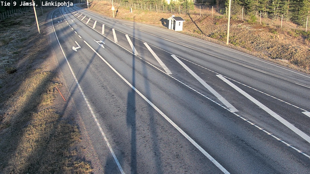 Weather Camera Image Väg 9 Jämsä, Länkipohja, Jämsä, Keski-Suomi