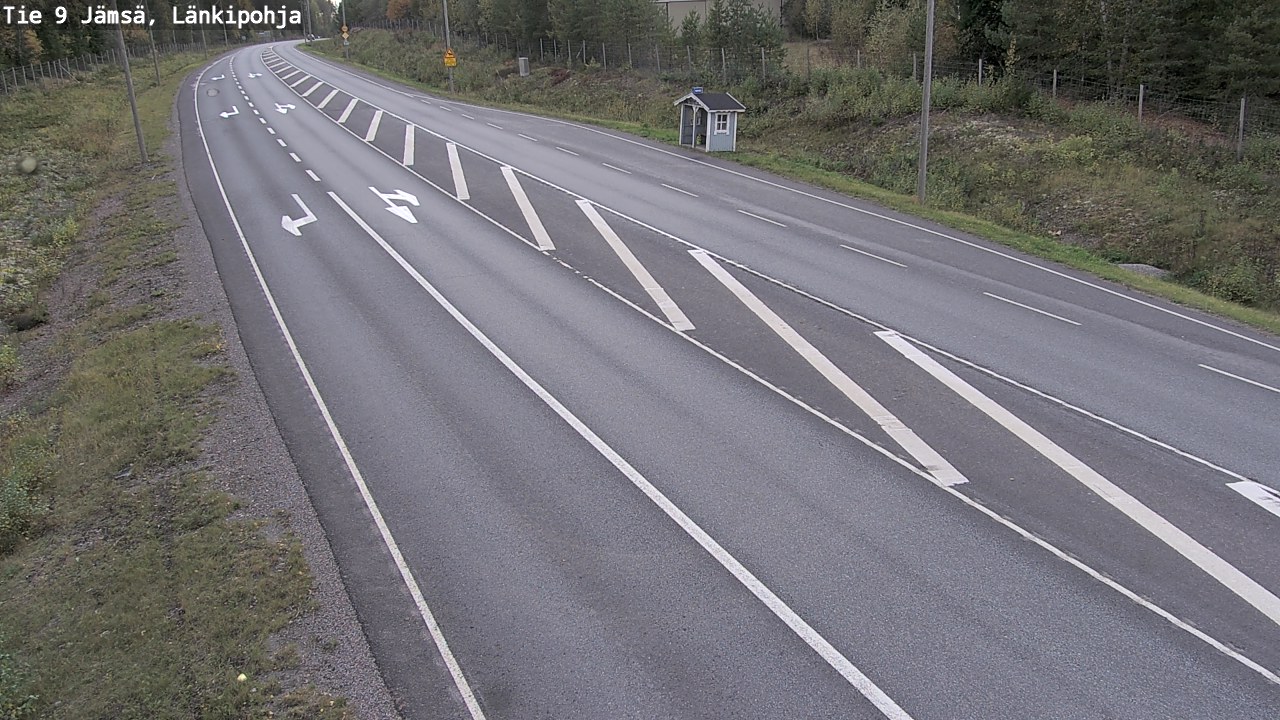 Weather Camera Image Road 9 Jämsä, Länkipohja, Jämsä, Keski-Suomi