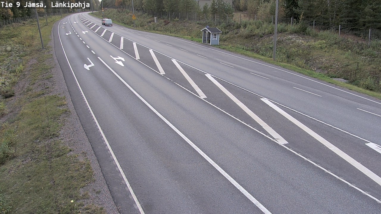 Weather Camera Image Road 9 Jämsä, Länkipohja, Jämsä, Keski-Suomi