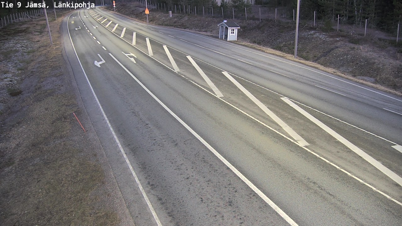 Weather Camera Image Väg 9 Jämsä, Länkipohja, Jämsä, Keski-Suomi