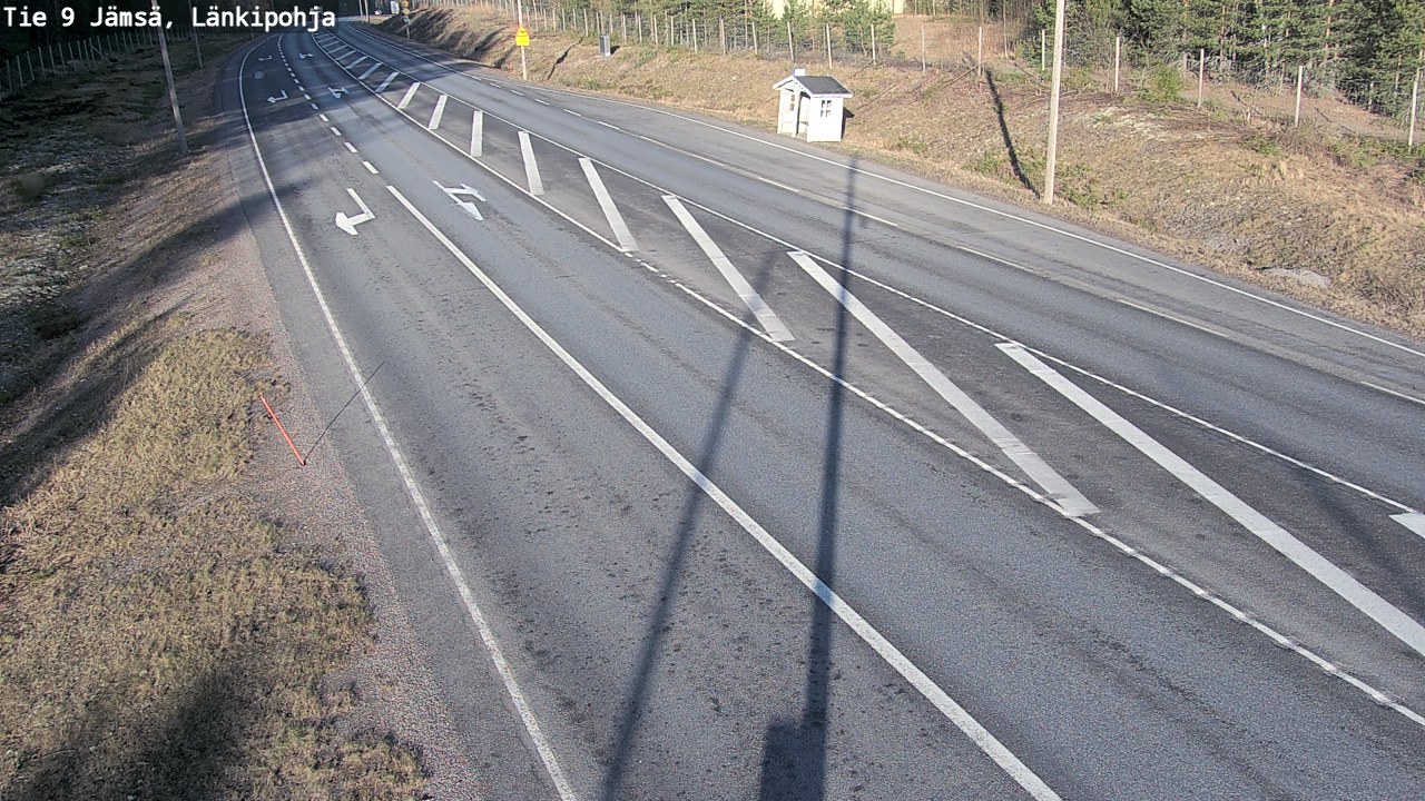 Weather Camera Image Väg 9 Jämsä, Länkipohja, Jämsä, Keski-Suomi