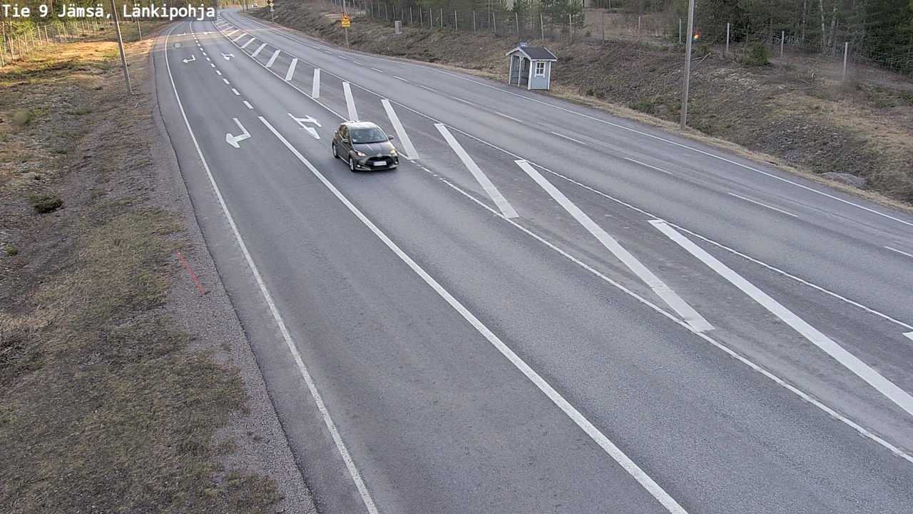 Weather Camera Image Väg 9 Jämsä, Länkipohja, Jämsä, Keski-Suomi