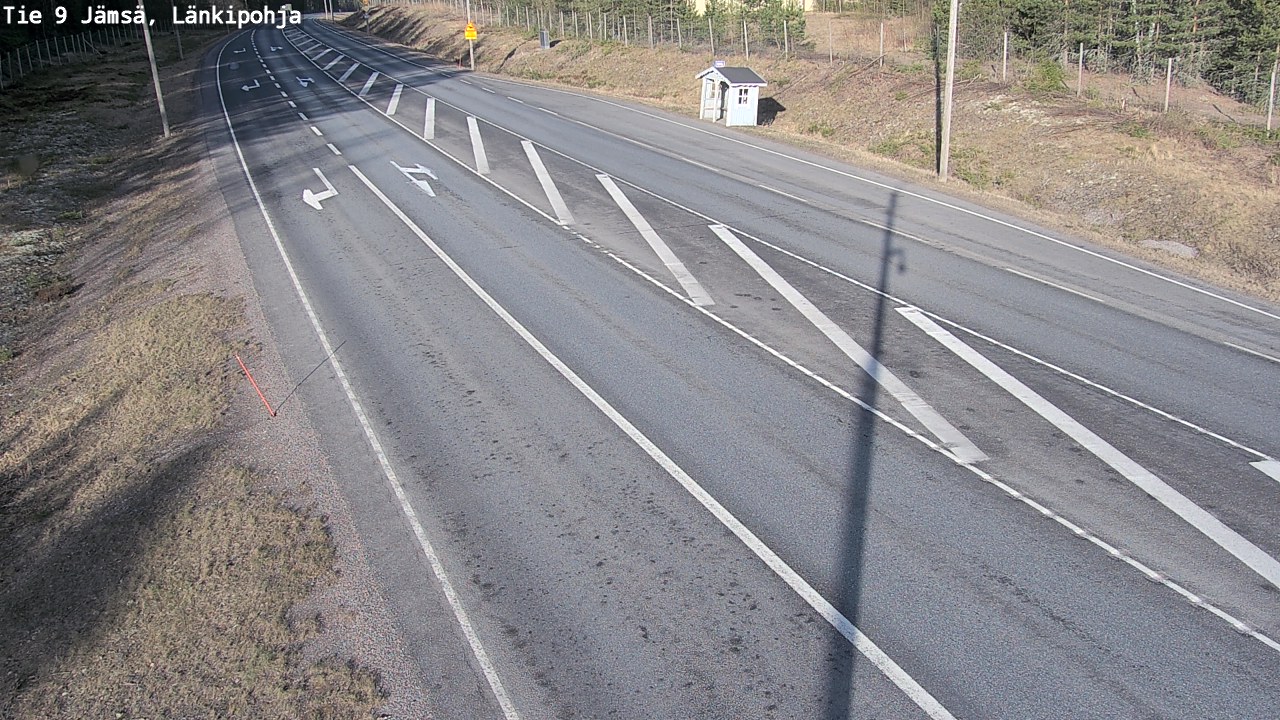 Weather Camera Image Väg 9 Jämsä, Länkipohja, Jämsä, Keski-Suomi