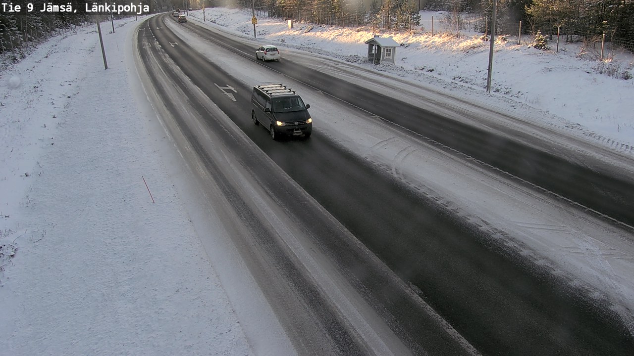 Weather Camera Image Väg 9 Jämsä, Länkipohja, Jämsä, Keski-Suomi