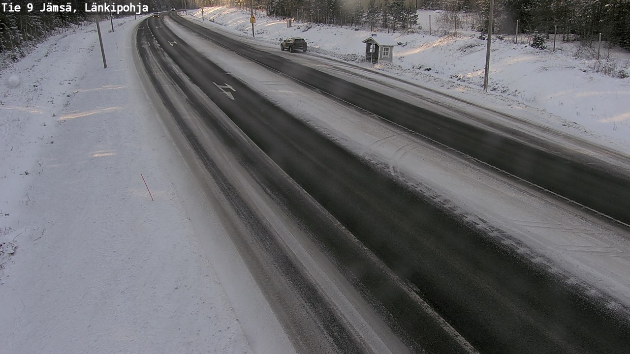 Weather Camera Image Väg 9 Jämsä, Länkipohja, Jämsä, Keski-Suomi