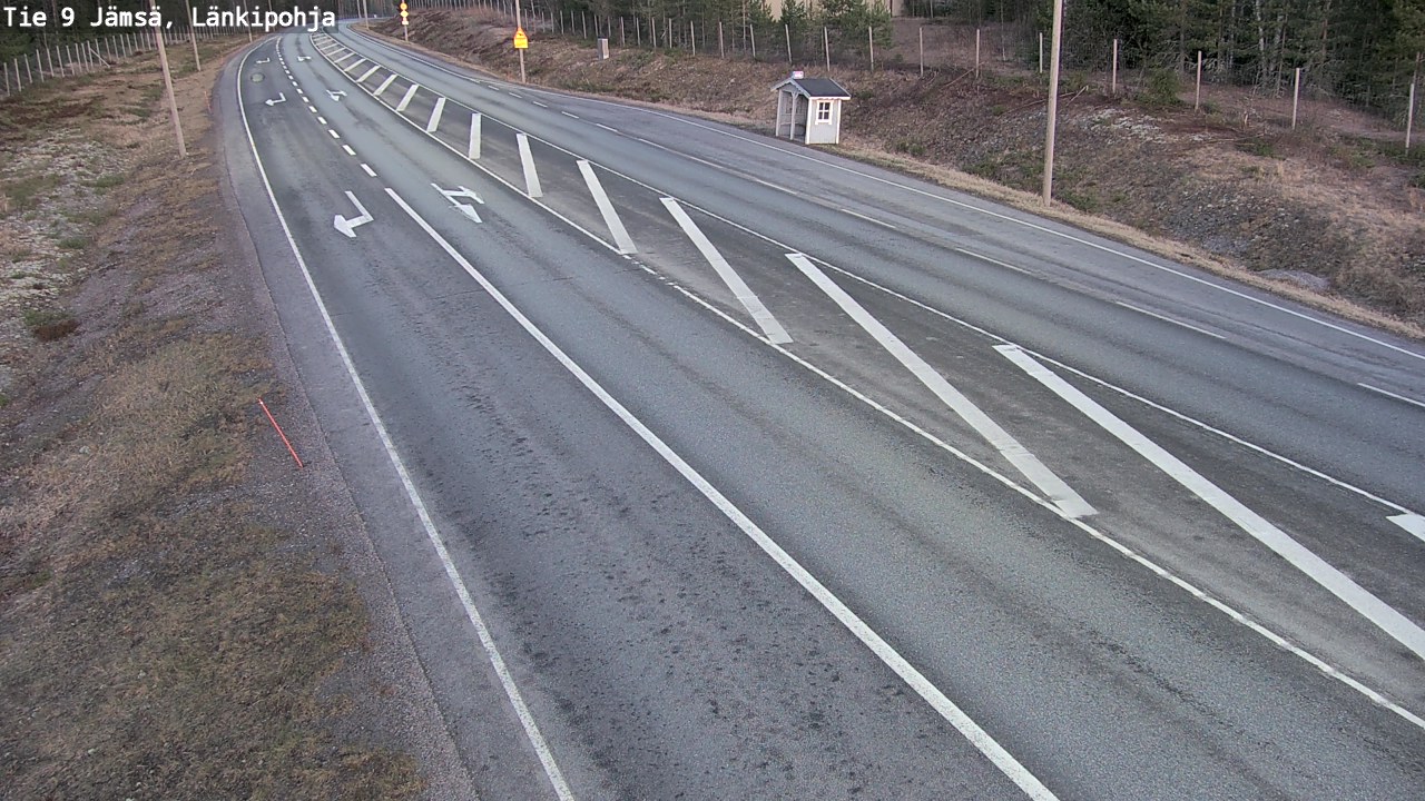 Weather Camera Image Väg 9 Jämsä, Länkipohja, Jämsä, Keski-Suomi