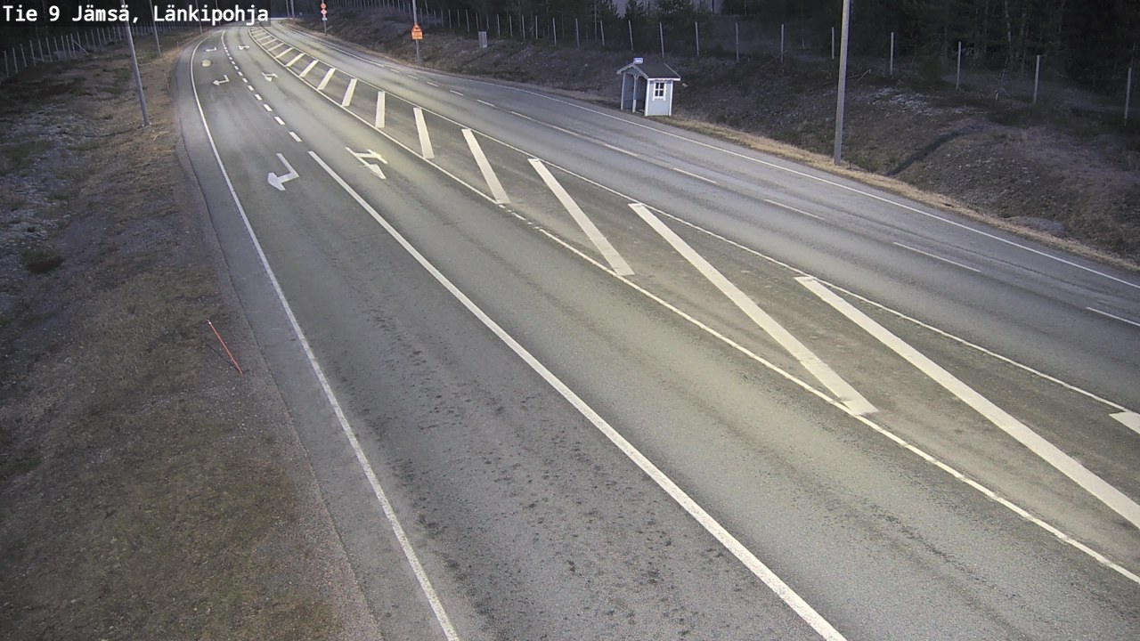Weather Camera Image Väg 9 Jämsä, Länkipohja, Jämsä, Keski-Suomi
