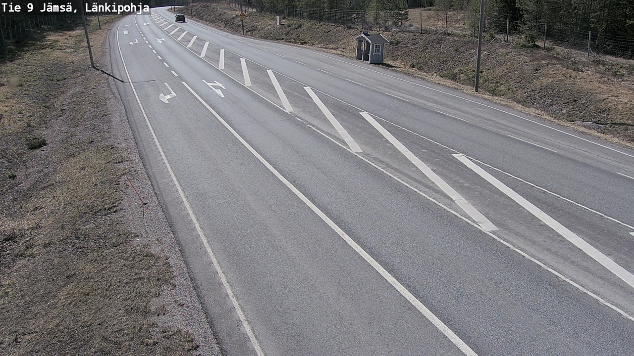 Weather Camera Image Väg 9 Jämsä, Länkipohja, Jämsä, Keski-Suomi