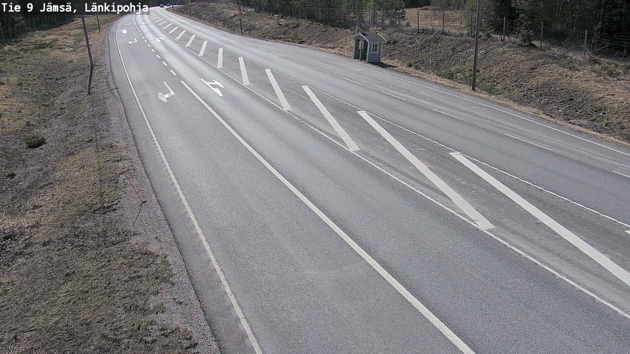Weather Camera Image Väg 9 Jämsä, Länkipohja, Jämsä, Keski-Suomi
