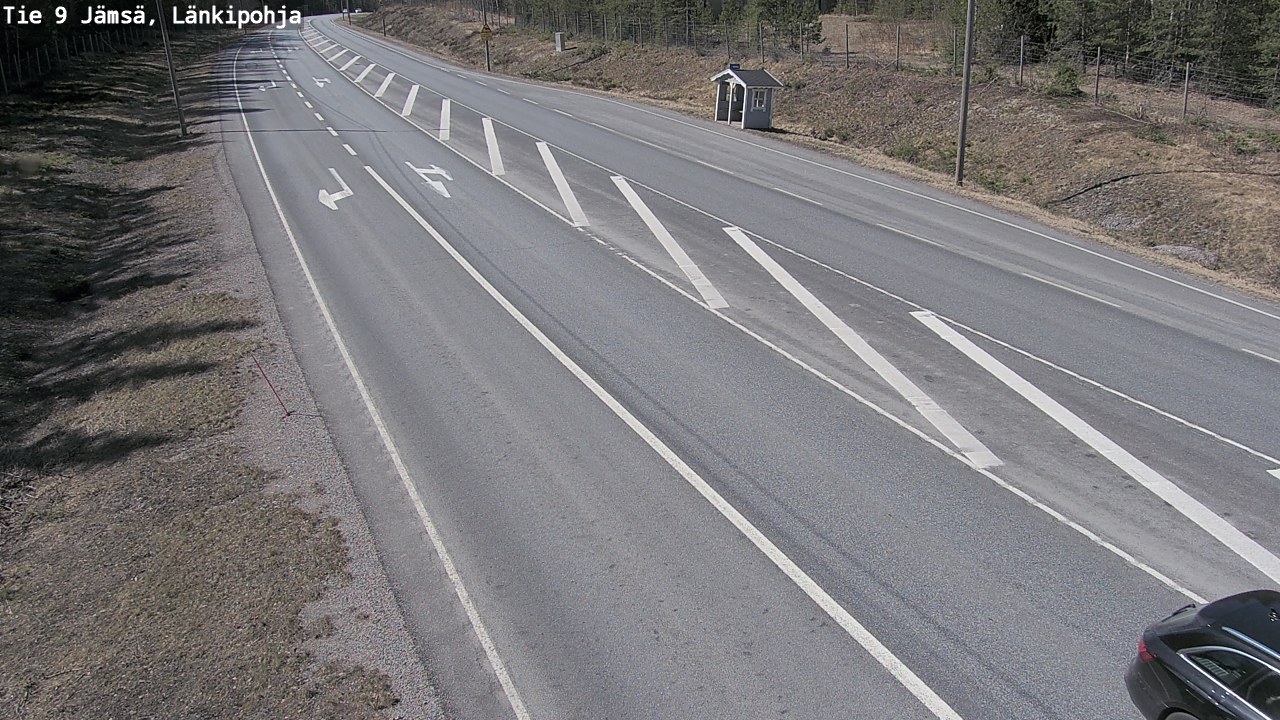 Weather Camera Image Väg 9 Jämsä, Länkipohja, Jämsä, Keski-Suomi