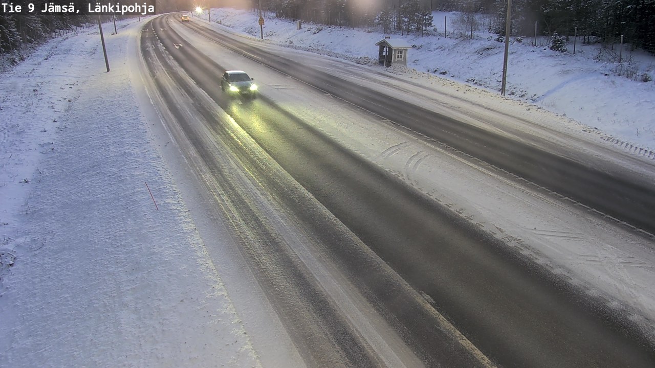Weather Camera Image Road 9 Jämsä, Länkipohja, Jämsä, Keski-Suomi