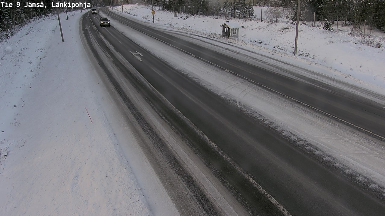 Weather Camera Image Väg 9 Jämsä, Länkipohja, Jämsä, Keski-Suomi
