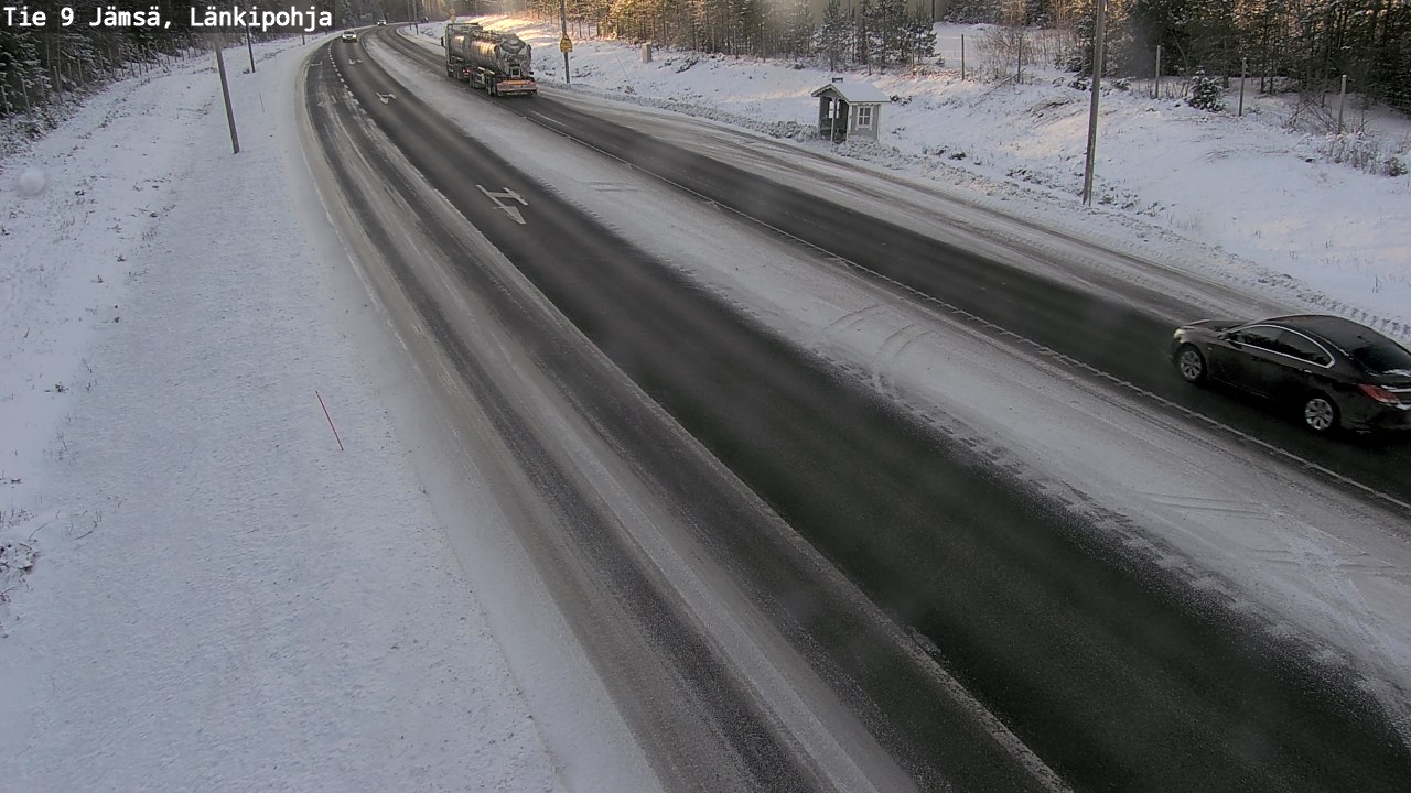 Weather Camera Image Väg 9 Jämsä, Länkipohja, Jämsä, Keski-Suomi