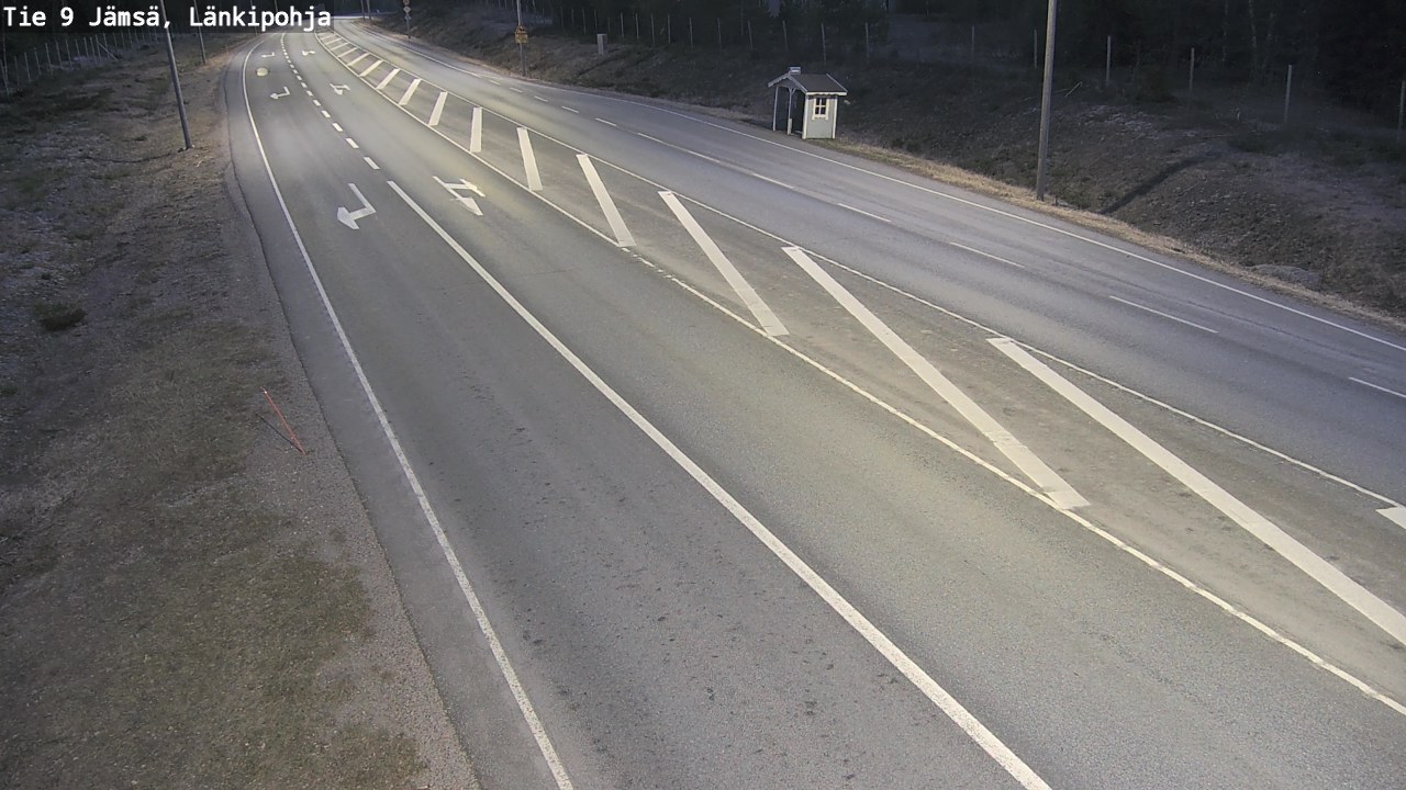 Weather Camera Image Väg 9 Jämsä, Länkipohja, Jämsä, Keski-Suomi