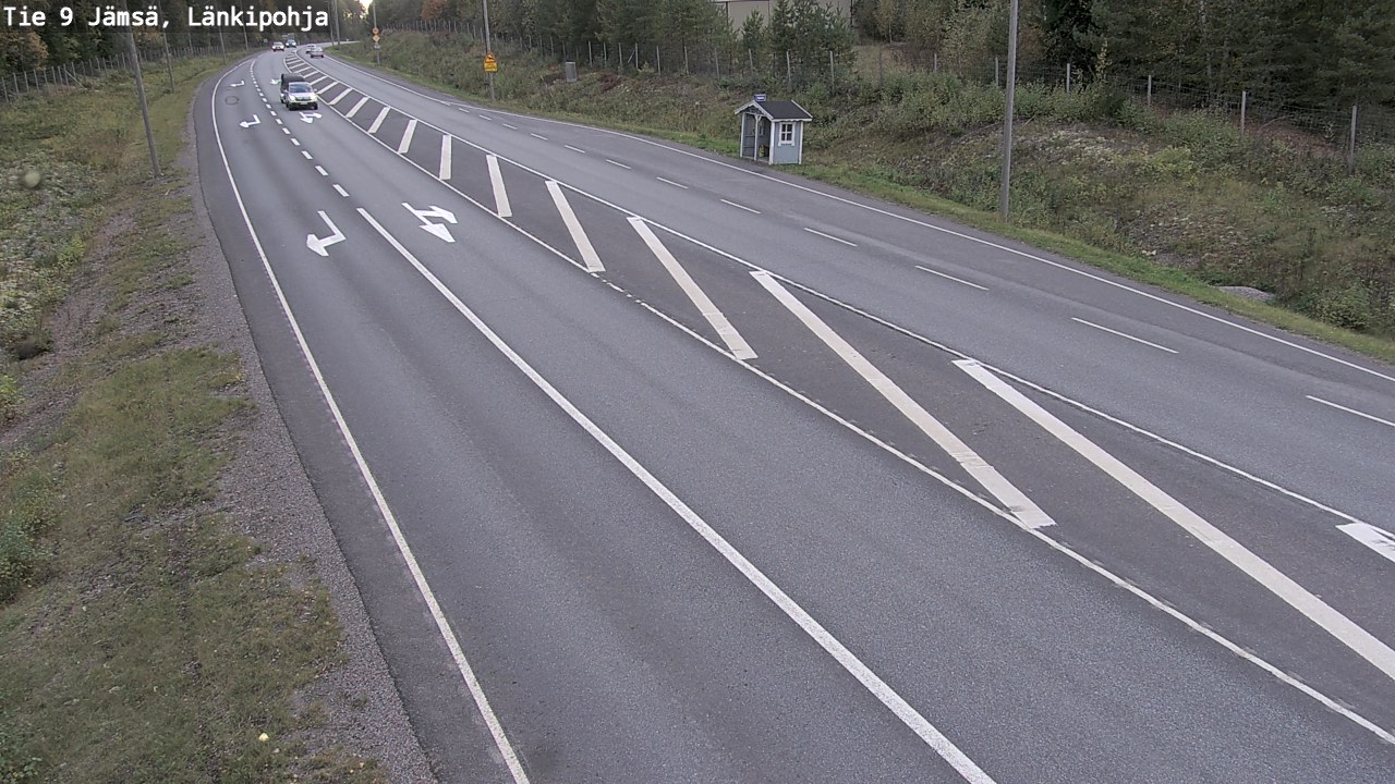 Weather Camera Image Road 9 Jämsä, Länkipohja, Jämsä, Keski-Suomi