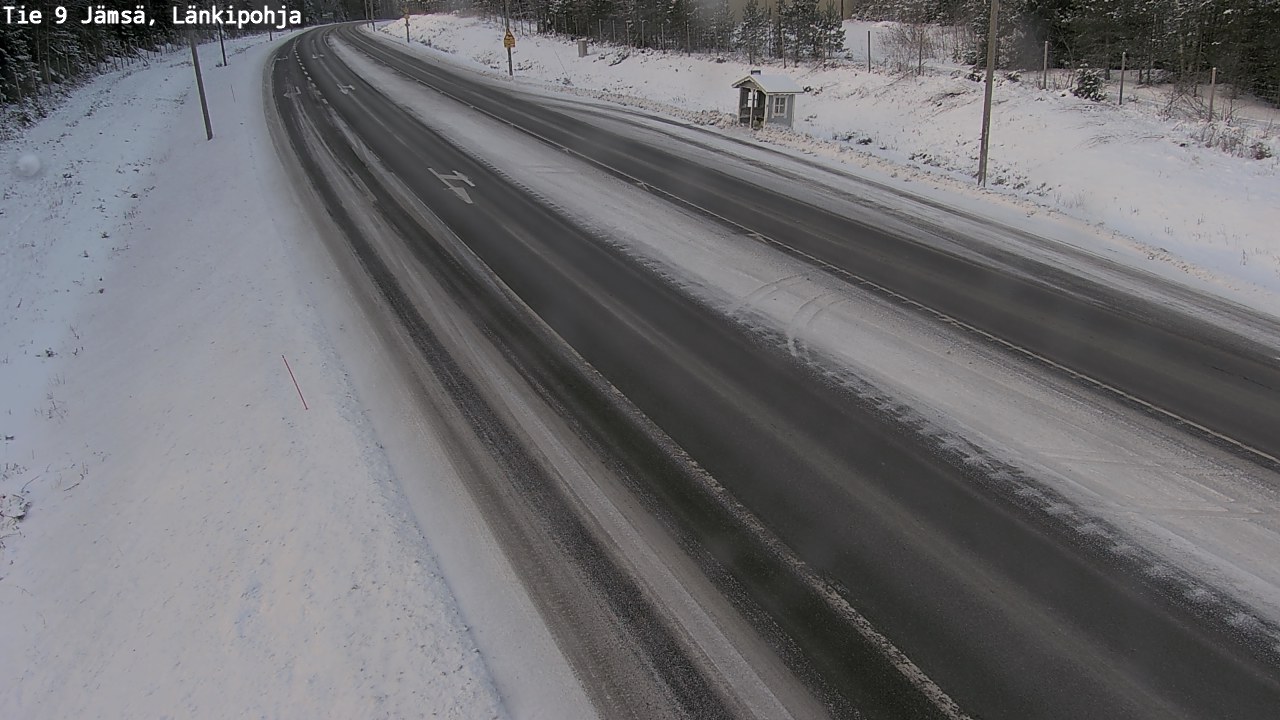 Weather Camera Image Väg 9 Jämsä, Länkipohja, Jämsä, Keski-Suomi