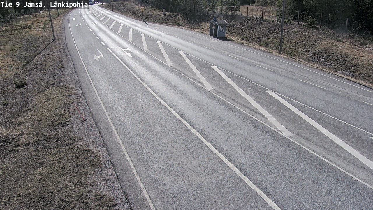 Weather Camera Image Väg 9 Jämsä, Länkipohja, Jämsä, Keski-Suomi