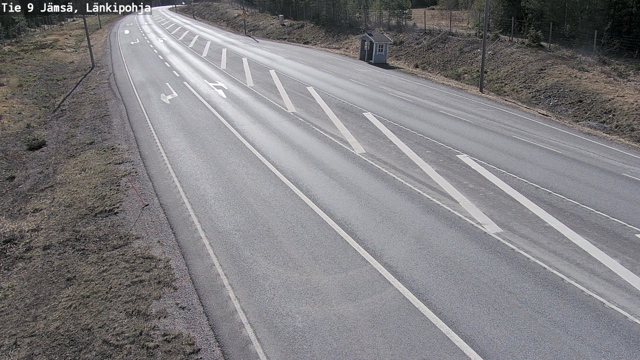 Weather Camera Image Väg 9 Jämsä, Länkipohja, Jämsä, Keski-Suomi