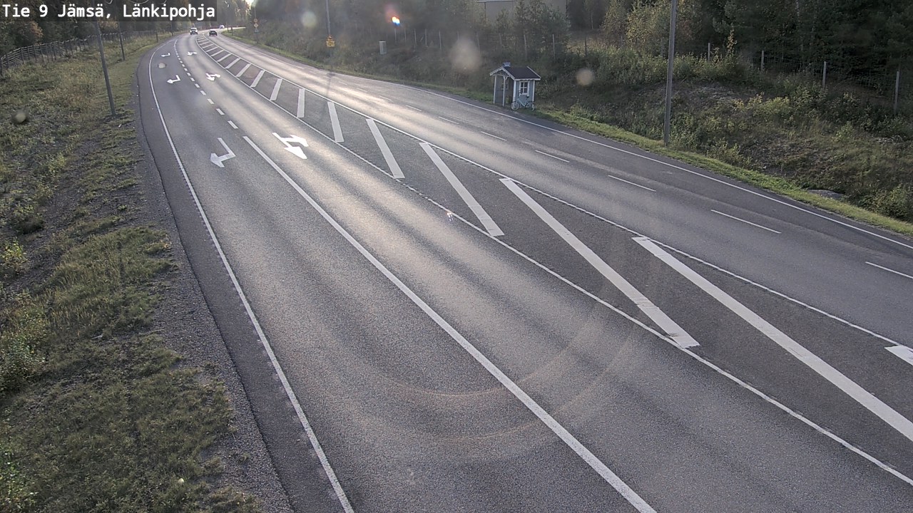 Weather Camera Image Väg 9 Jämsä, Länkipohja, Jämsä, Keski-Suomi