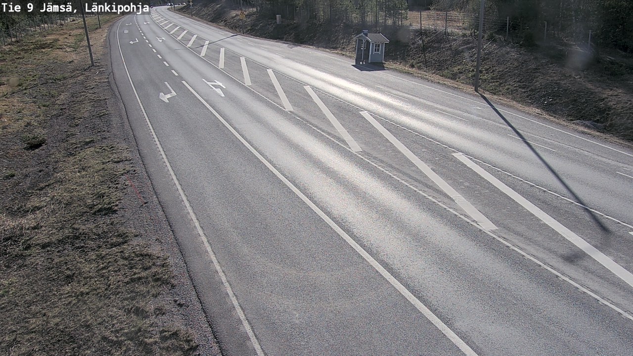 Weather Camera Image Väg 9 Jämsä, Länkipohja, Jämsä, Keski-Suomi
