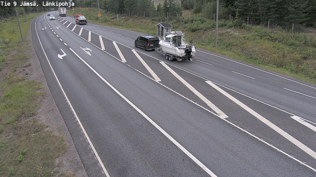 Weather Camera Image Road 9 Jämsä, Länkipohja, Jämsä, Keski-Suomi