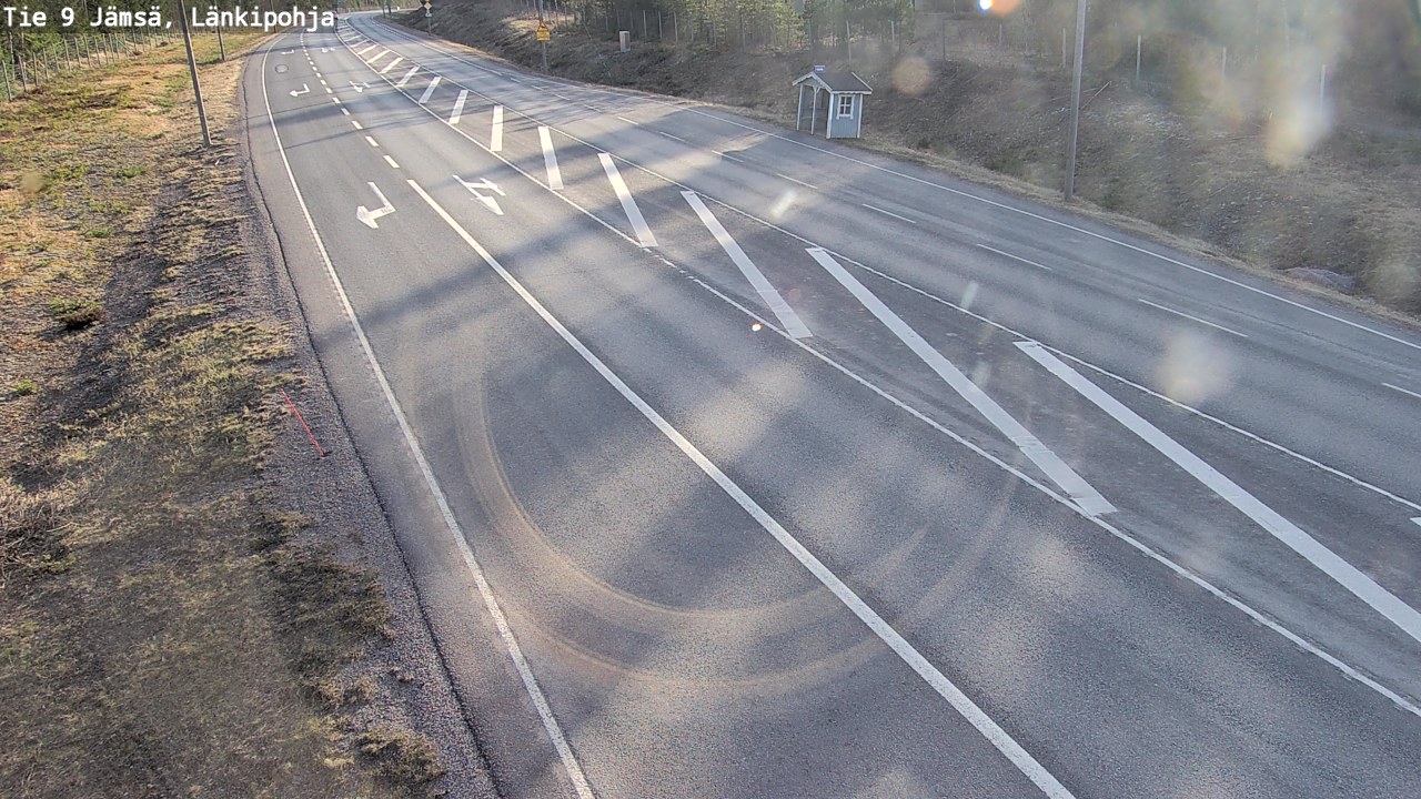 Weather Camera Image Väg 9 Jämsä, Länkipohja, Jämsä, Keski-Suomi